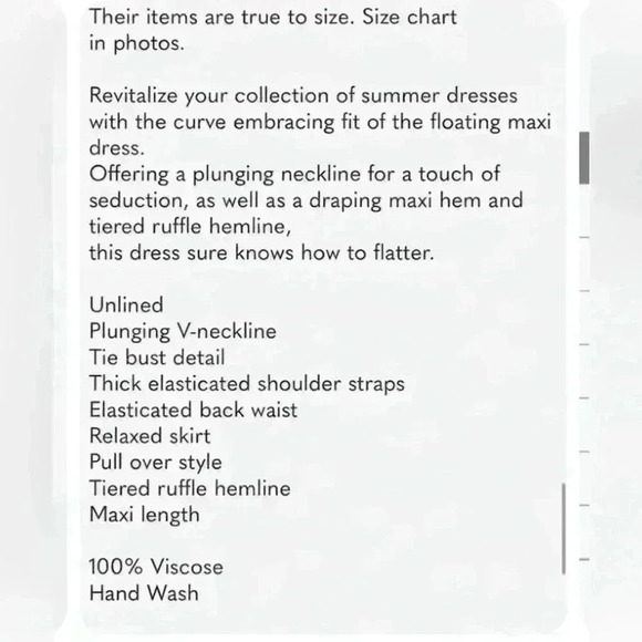 NWT City Chic Floating Ivory Goddess Floral Maxi Dress Limited Edition XL / 22 - Picture 7 of 11